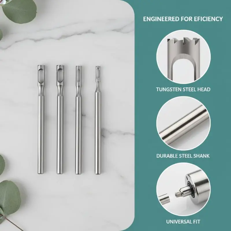 Tungsten Steel Pedicure Drill Bit Corn Remover Cuticle Cutter Foot Care Rotary Burr Tool
