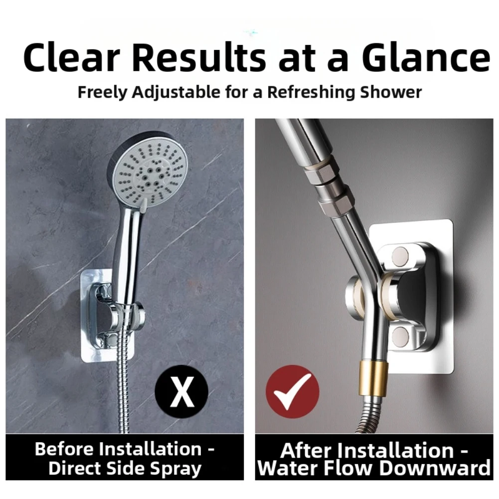1PCS 8 Inch Shower Head Extension Chrome Shower Head Extension 304 Stainless Steel Shower Arm Extension Tube Hose ﻿bathroom Part