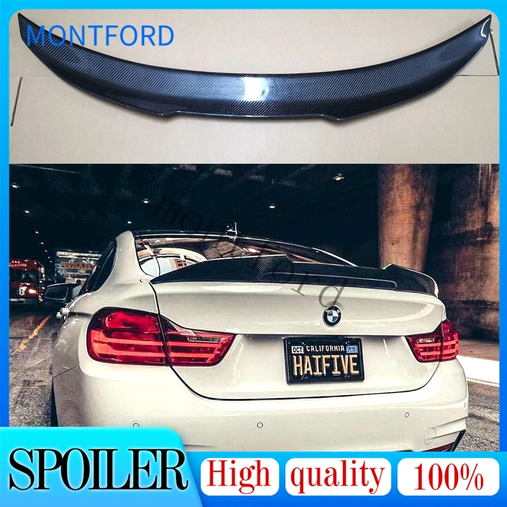 

F32 F33 Carbon Fiber Rear Trunk Wing Spoiler for BMW 4 Series F32 Coupe F33 F83 (PSM) Convertible 420i 428i 435i