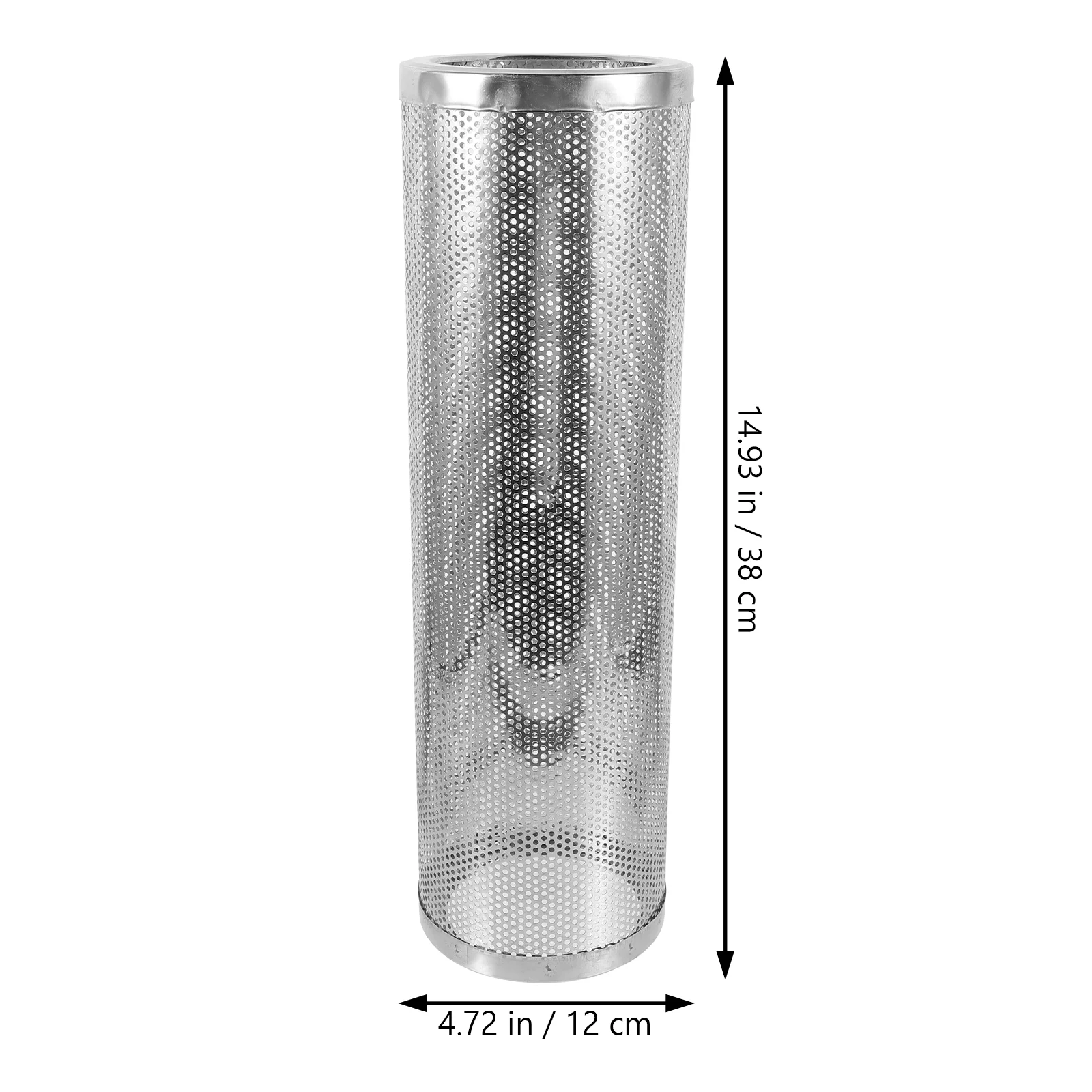 Cubierta protectora de malla de acero inoxidable para chimenea al aire libre, protector de tubo de estufa, leña de Metal para estudiantes resistentes al calor, ignífugo