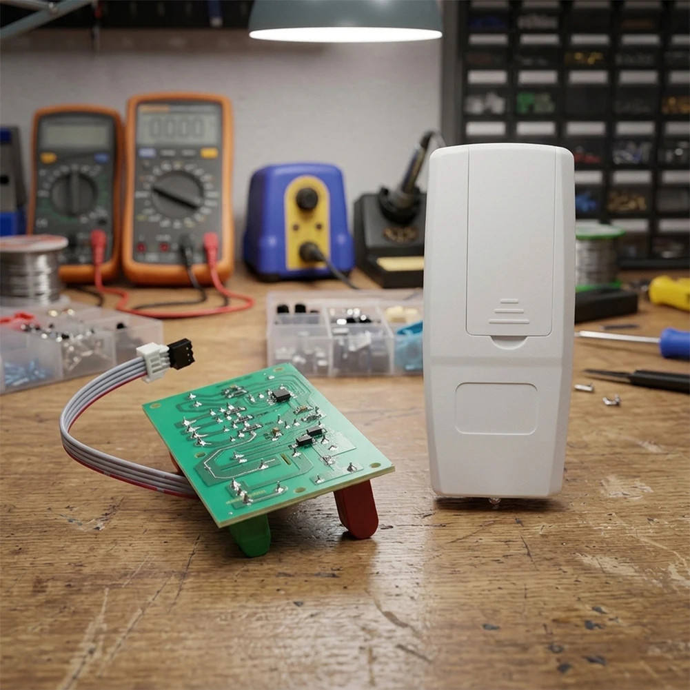 Replacement Fan Pcb Fan Remote Control Board Adjustable Timer Function Automatic Shut-off Feature Remote Control As Shown