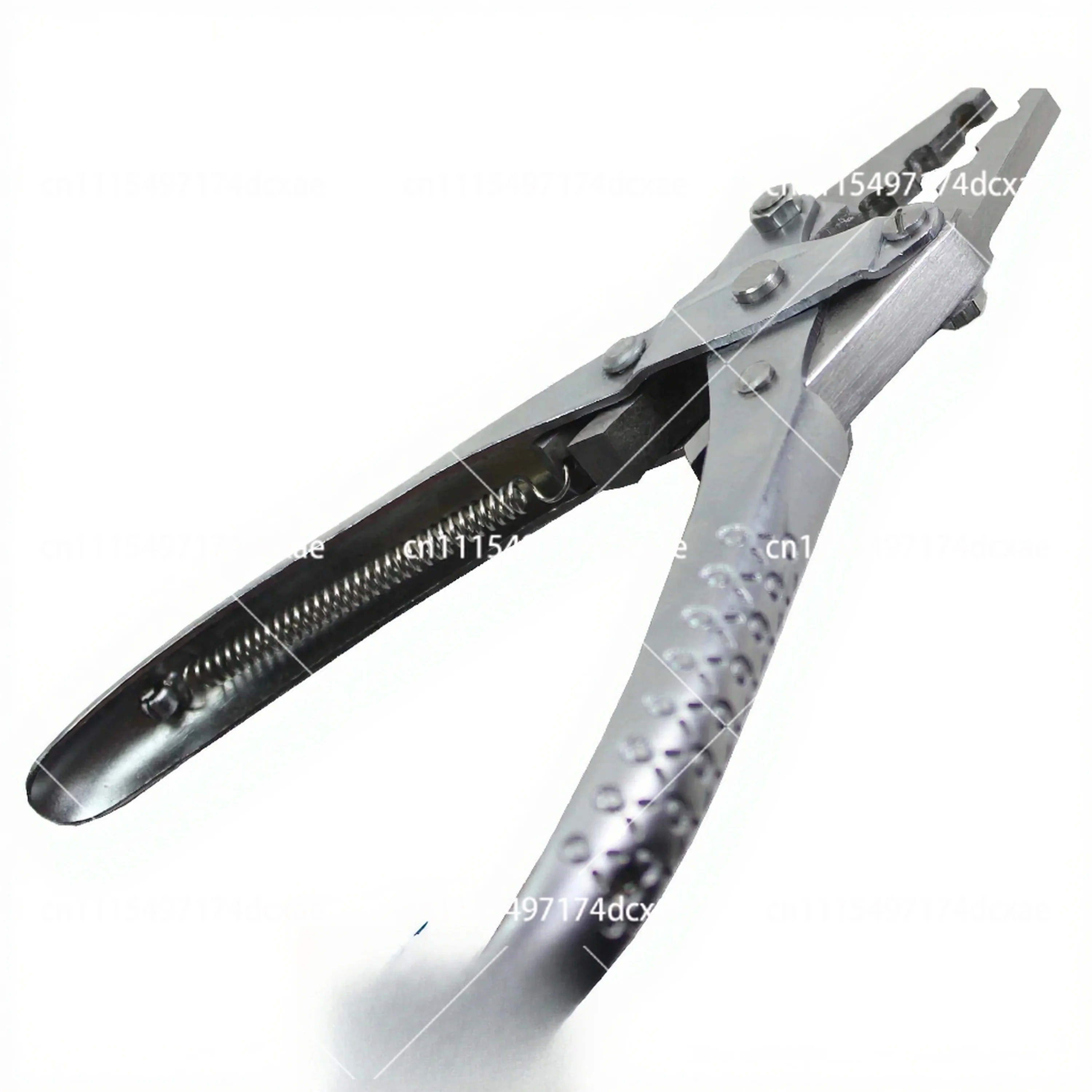 Saxophone Flute Clarinet Repair Tool Parallel Swedging Pliers Key Shaft Rod Tube Shrink Mouth Clamp