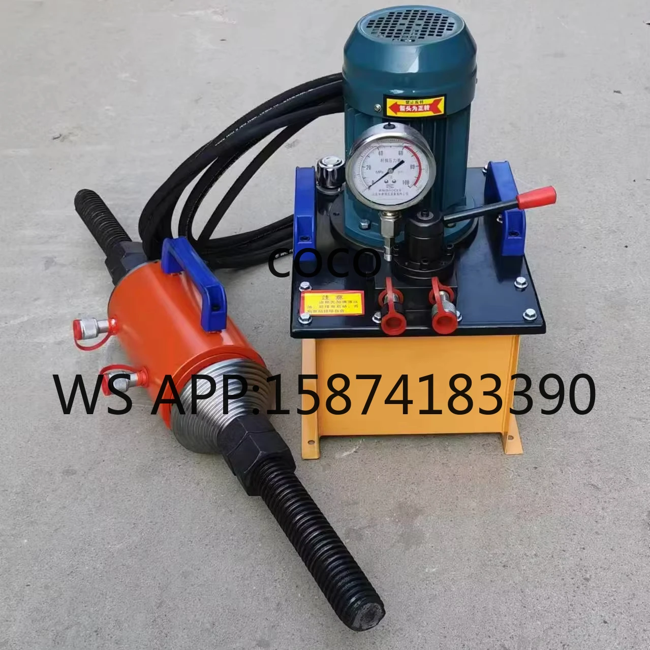 Portable Hydraulic Sleeve Bushing Pressing Machine For Excavator Boom Bushing