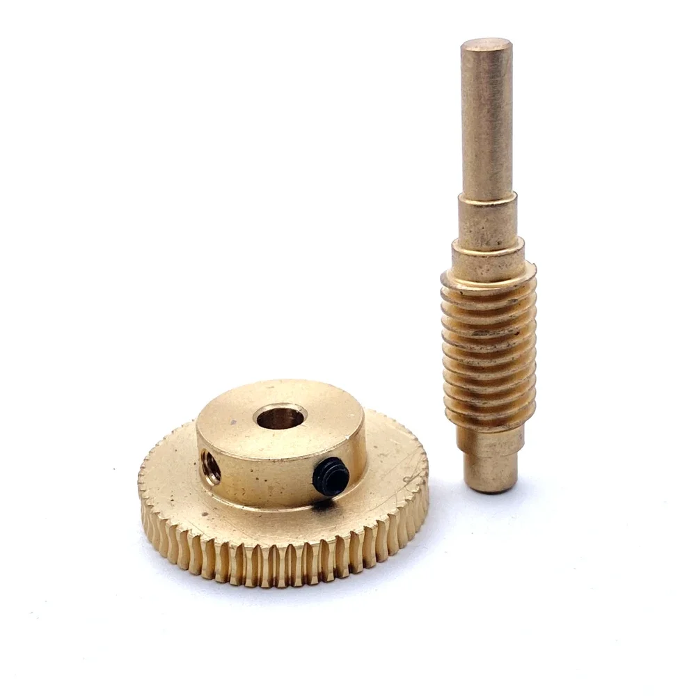 웜 기어 장난감 모델 세트, 치아 감소 비율, 0.5M 1:20, 30, 40, 50, 60, 4mm, 5mm, 6mm
