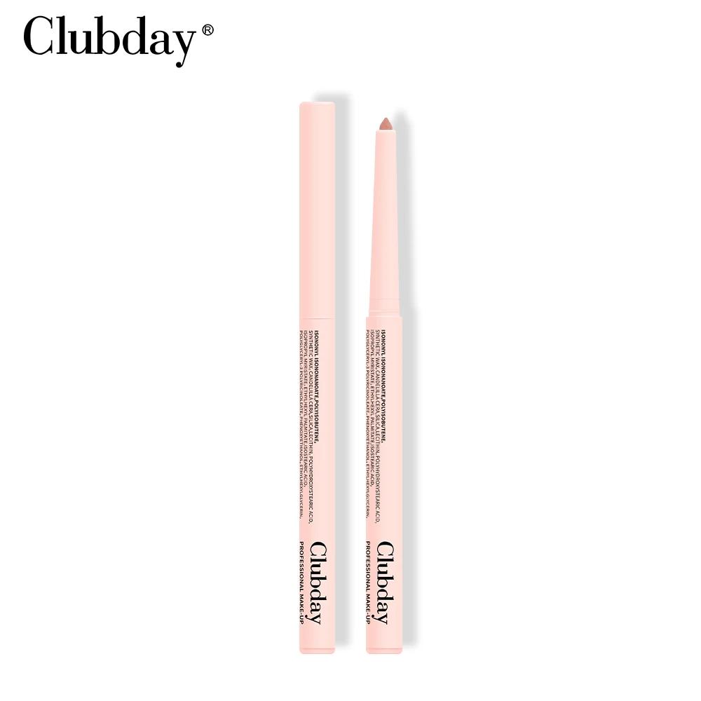 Clubday Nieuwe Lipliner 8 Kleuren 2Ml Duurzame Lippenstift Pen Matte Natuurlijke Cosmetica Make-Up Dames Dagelijks Draagbaar