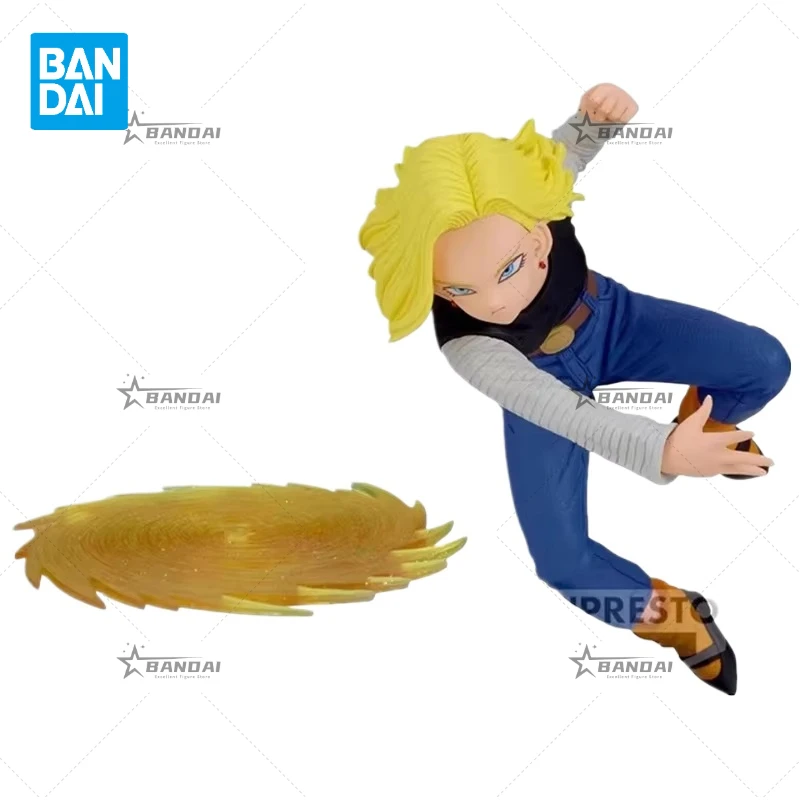 

Bandai Original Banpresto Anime Dragon Ball Z G×materia Android 18 Action Figure Model Toys Collection Gifts
