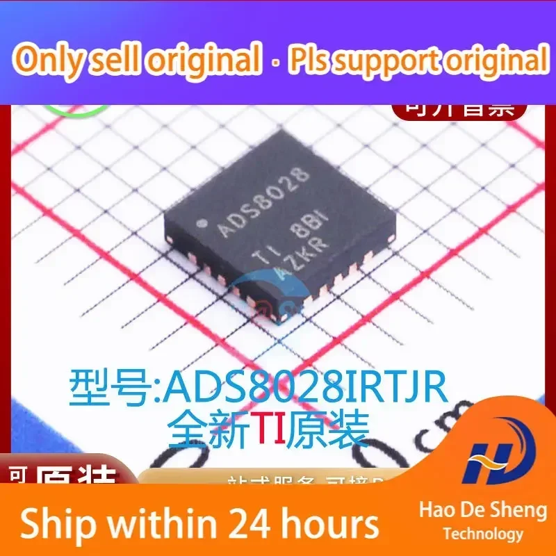 

10 шт./лот ADS8028IRTJR ADS8028 QFN20 новый оригинальный аккумулятор на складе