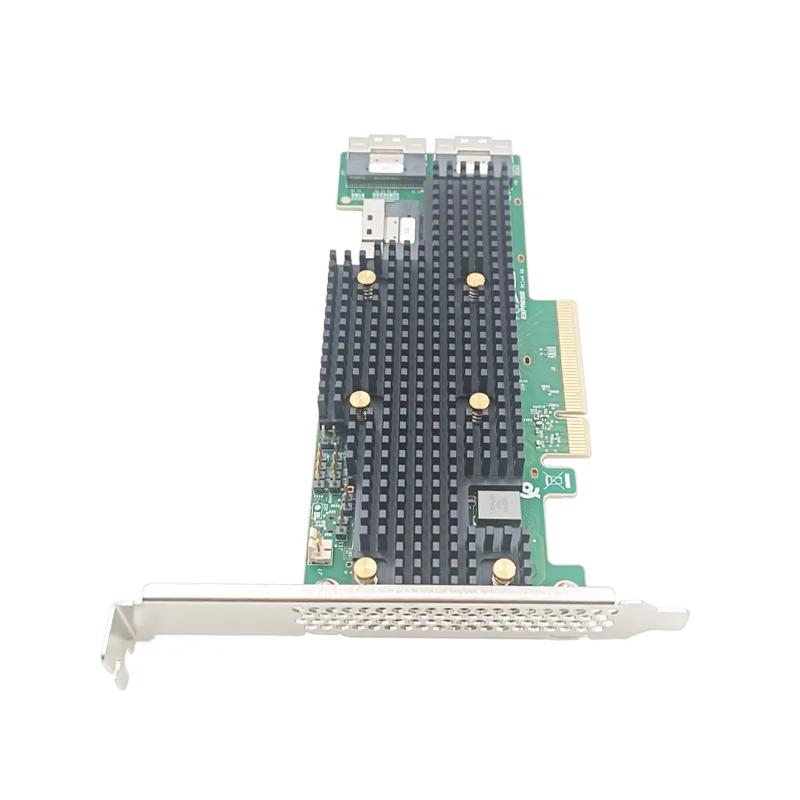 LSI 9600-24I SAS4024 24 ports PCIe 4.0 HBA, prend en charge SAS, SATA, NVMe Leic-mode