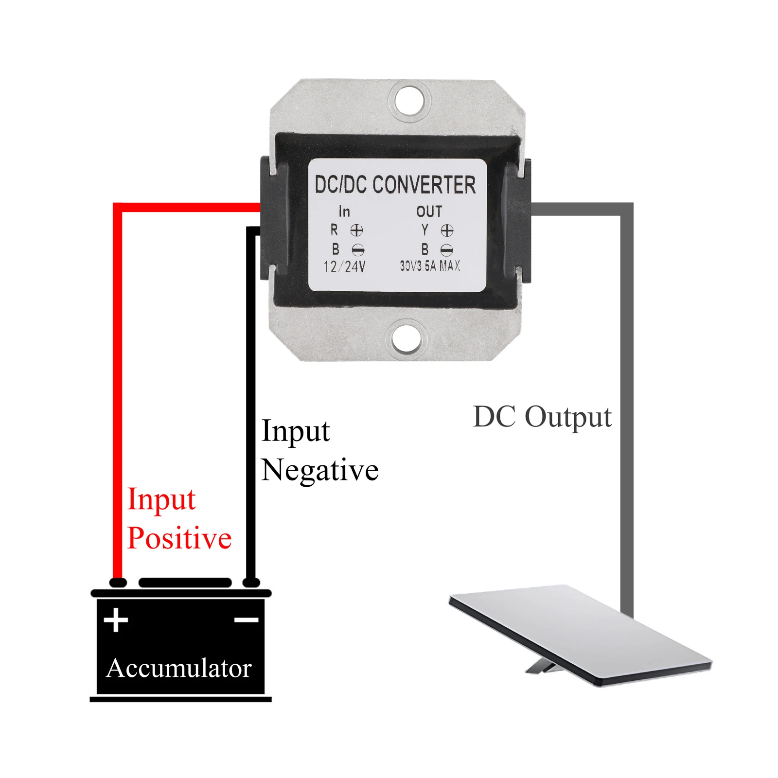 

Для Starlink MINI 12/24 В до 30 В 3,5 А повышающий преобразователь постоянного тока с гнездовой вилкой Starlink + удлинительный кабель «папа» F/M 3-20 м