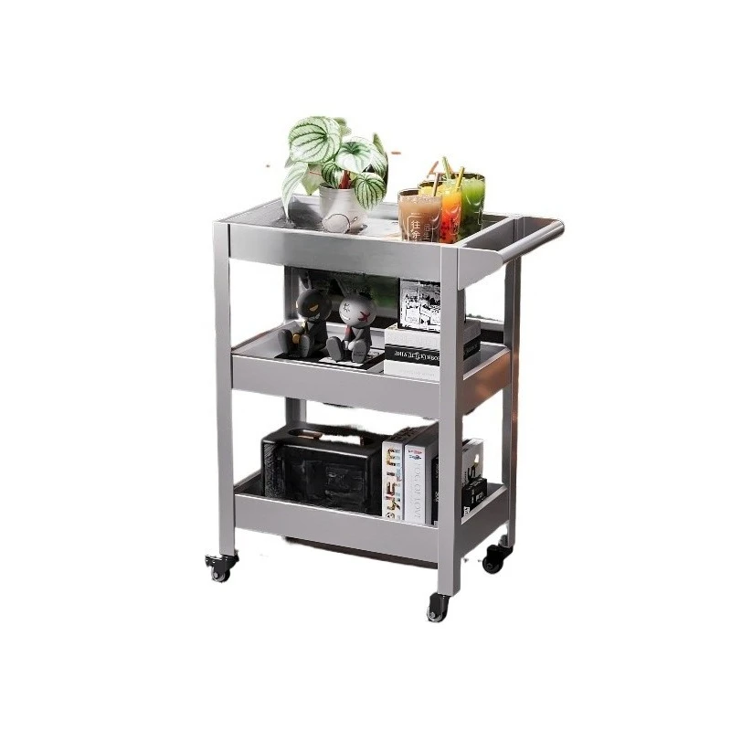 

Book Snacks Household Mobile Storage Shelf Cart