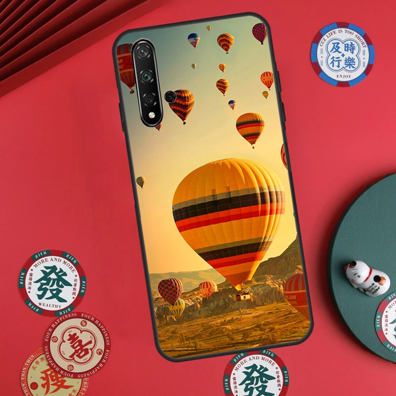 منطاد الهواء الساخن السفر الجبل لهواوي نوفا 12s 7i 8i 11i 12i Y73 Y70 Y90 Y60 Y72 Y61 Y91 9 10 SE P30 Pro P40 لايت