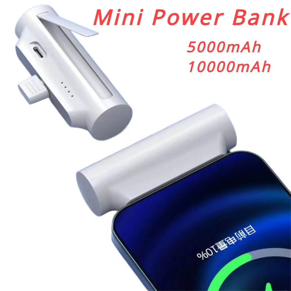 

Battery Wireless Charging Powerbank Mini Power Bank External For iPhone Samsung Xiaomi Backup Battery Portable Charger