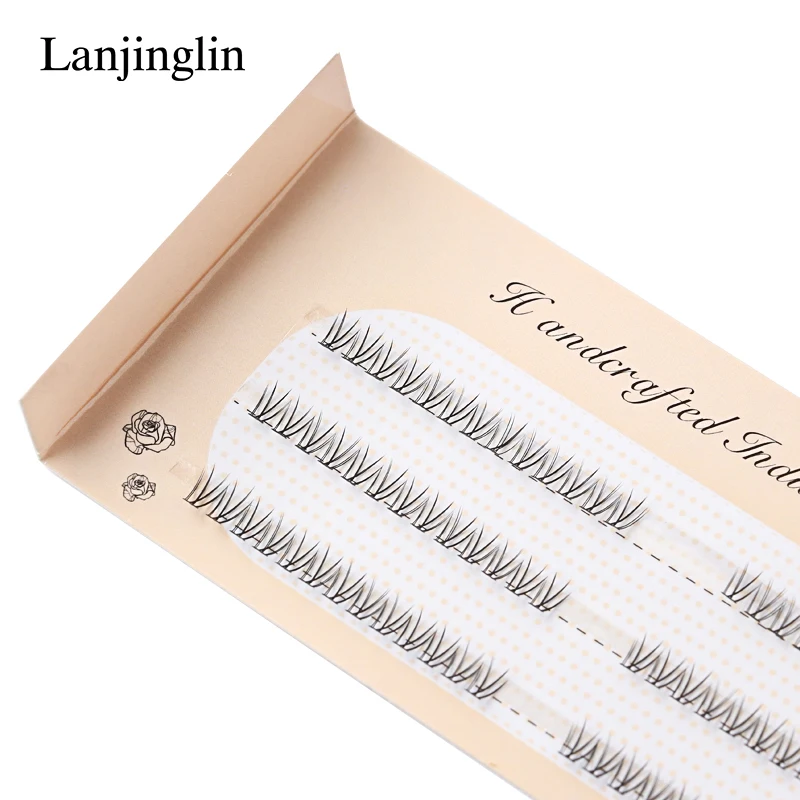 New Individual Lashes Lower Eyelashes 4/5/6mm Natural Lower Under Eyelash Easy Grafting Makeup False Eyelashes Extension Tools