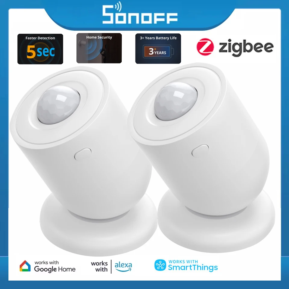 SONOFF SNZB-03P SNZB 03P زيجبي محس حركة مستشعر الوجود البشري 5 ثانية كشف أسرع المشهد الذكي مساعد المنزل جوجل #1