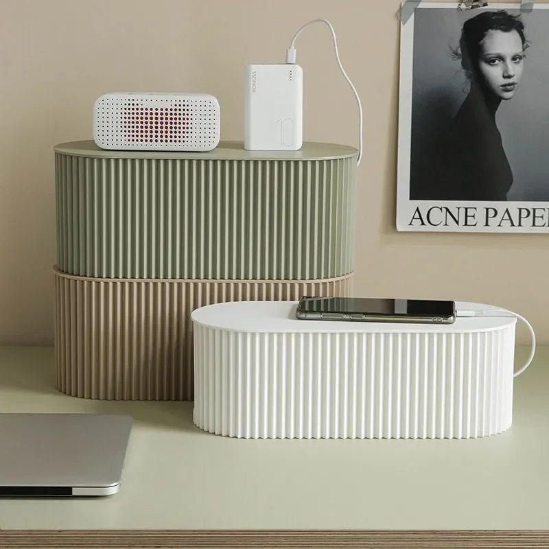 

Color Wire Cable Storage Case Organizer Box Socket Plug Wireless WiFi Router Board Bracket for Household Bedroom