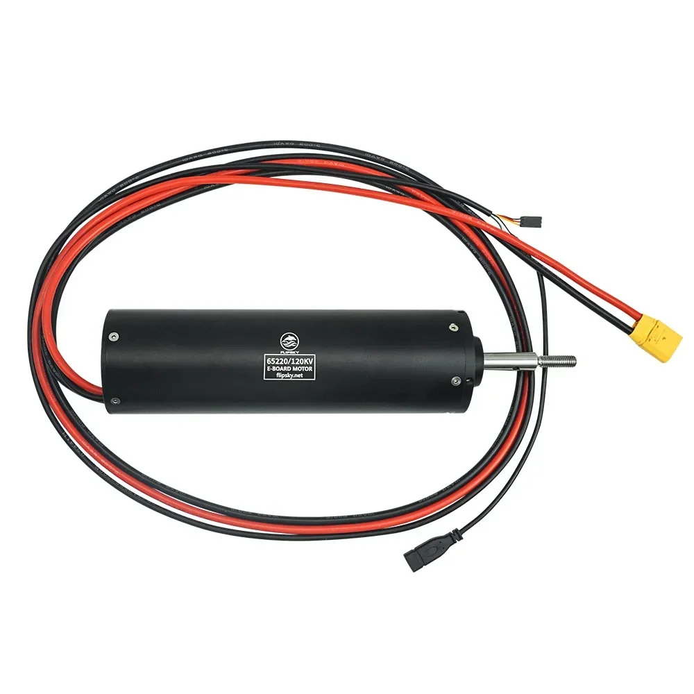 

Flipsky IP68 65220 Motor 120KV 6000W 84V Integrated ESC BLDC Motor ESC 2-in-1 Combo for Surfing Boat Underwater Thruster