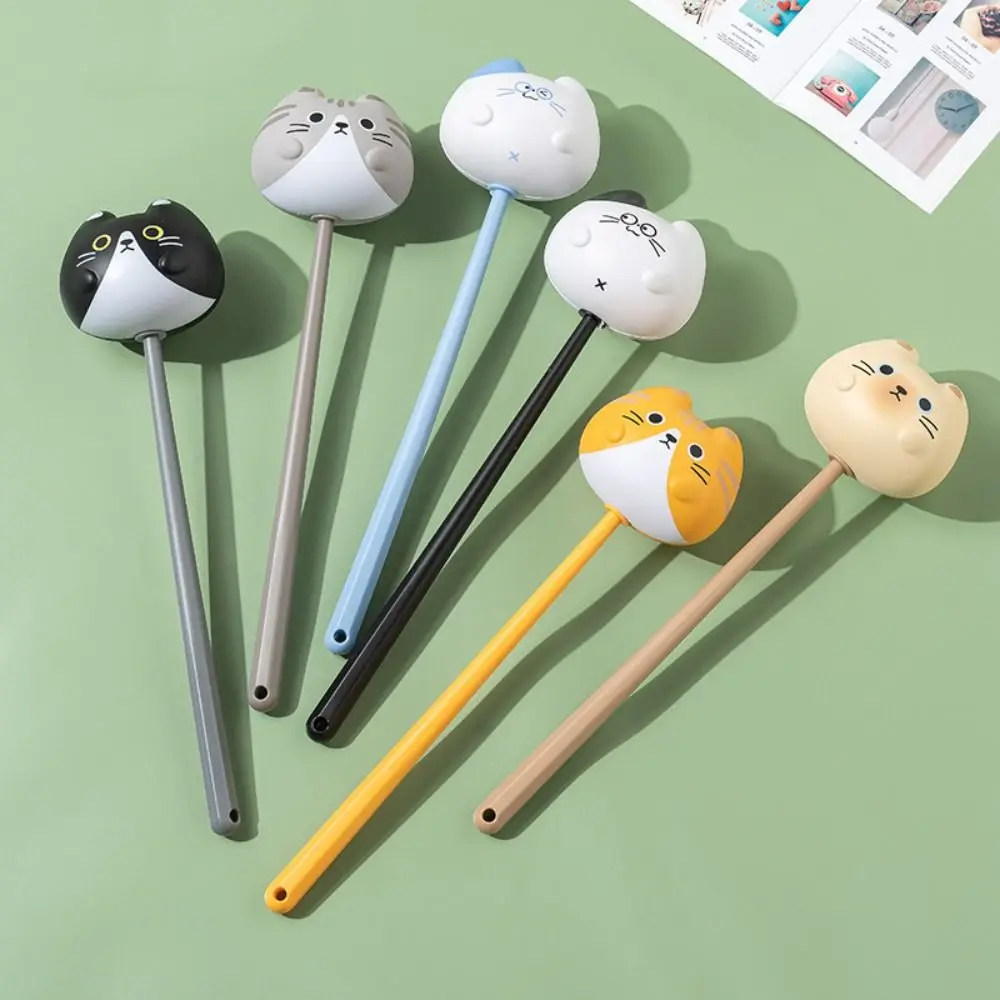 Cartoon Cat Knock Massage Tool Cute Doll Elastic Muscle Massage Stick Convenient Soft Massage Percussion Massager Hammer Unisex