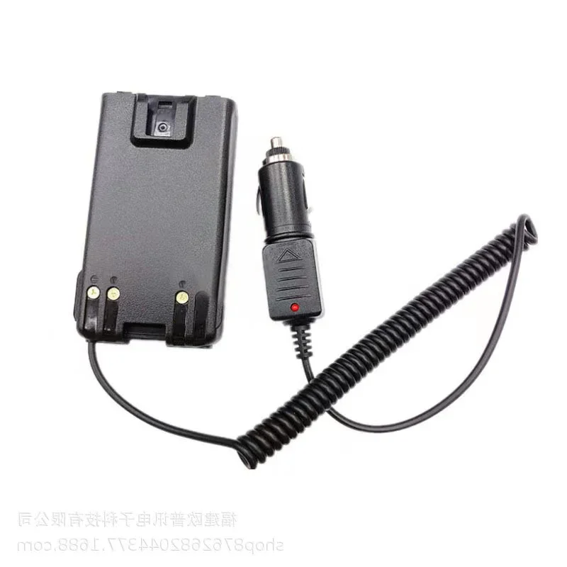 Adaptador do carregador do carro do eliminador da bateria, BP-264 para ICOM IC-V80, V80E, IC-F3001, F3002, IC-F4001, F4002, 4008, rádio T70E, Walkie Talkie
