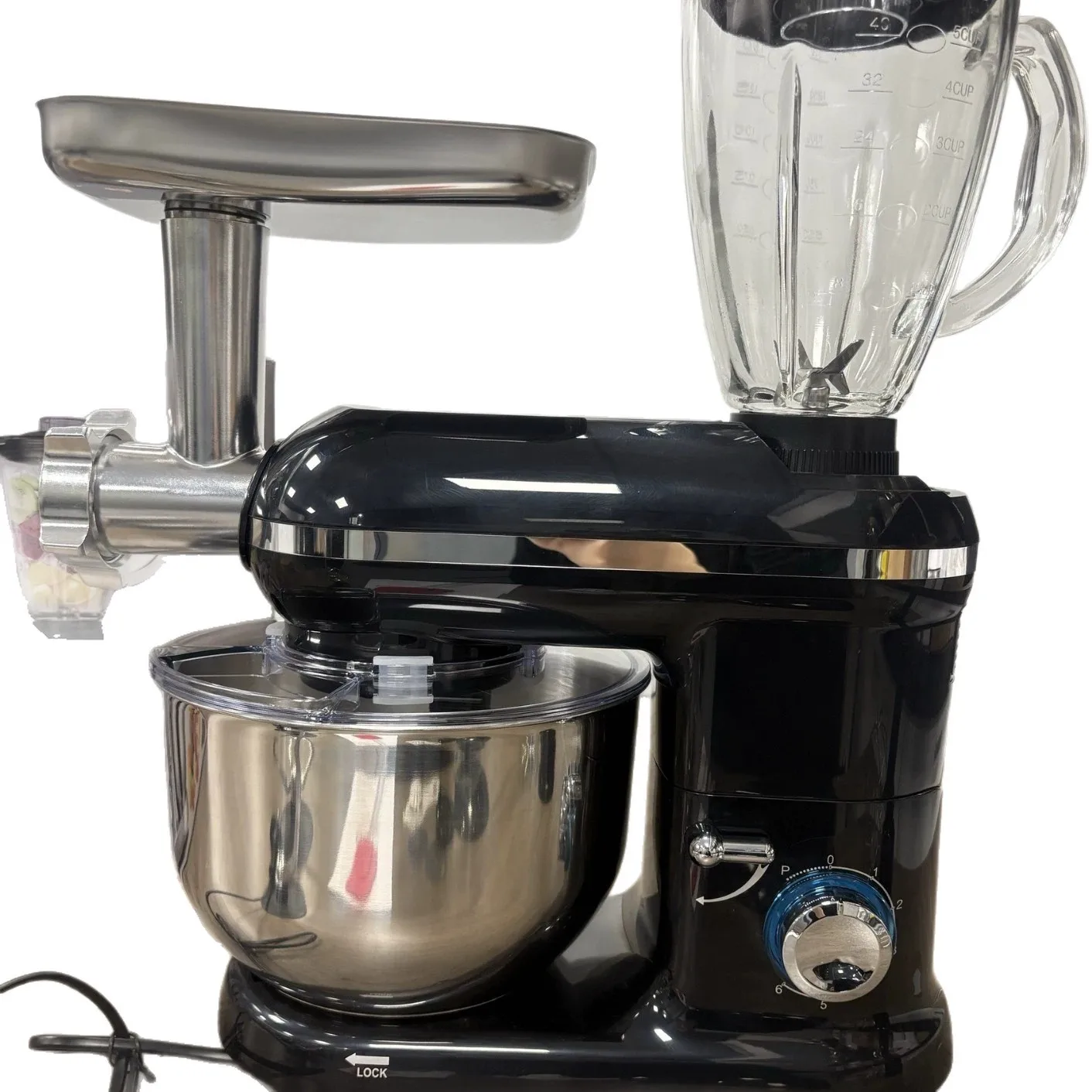 2026 Fully Automatic 5-in-1 Stand Mixer, Multifunctional Dough Kneader, Mini Electric Egg Beater Mixing Machine