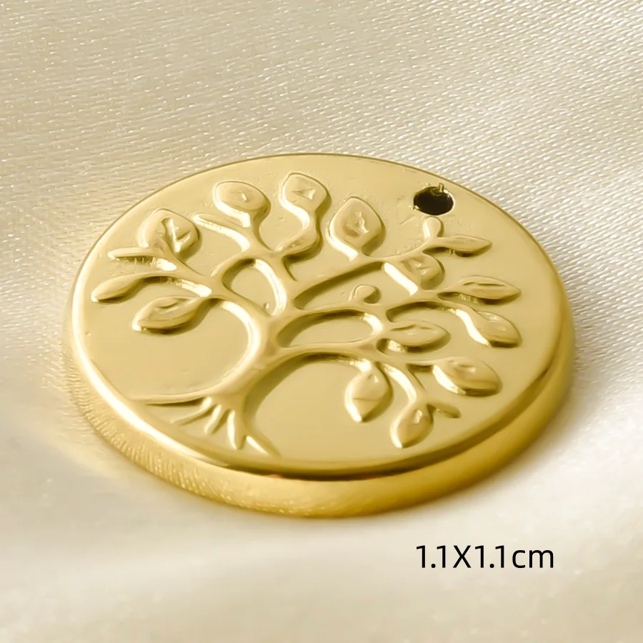6 Stück echt vergoldete Chakra-Lotusblumen-Hasama-Anhänger, Energieausgleich-Accessoires, DIY-Edelstahl-Anhänger für die Schmuckherstellung – Detail 21