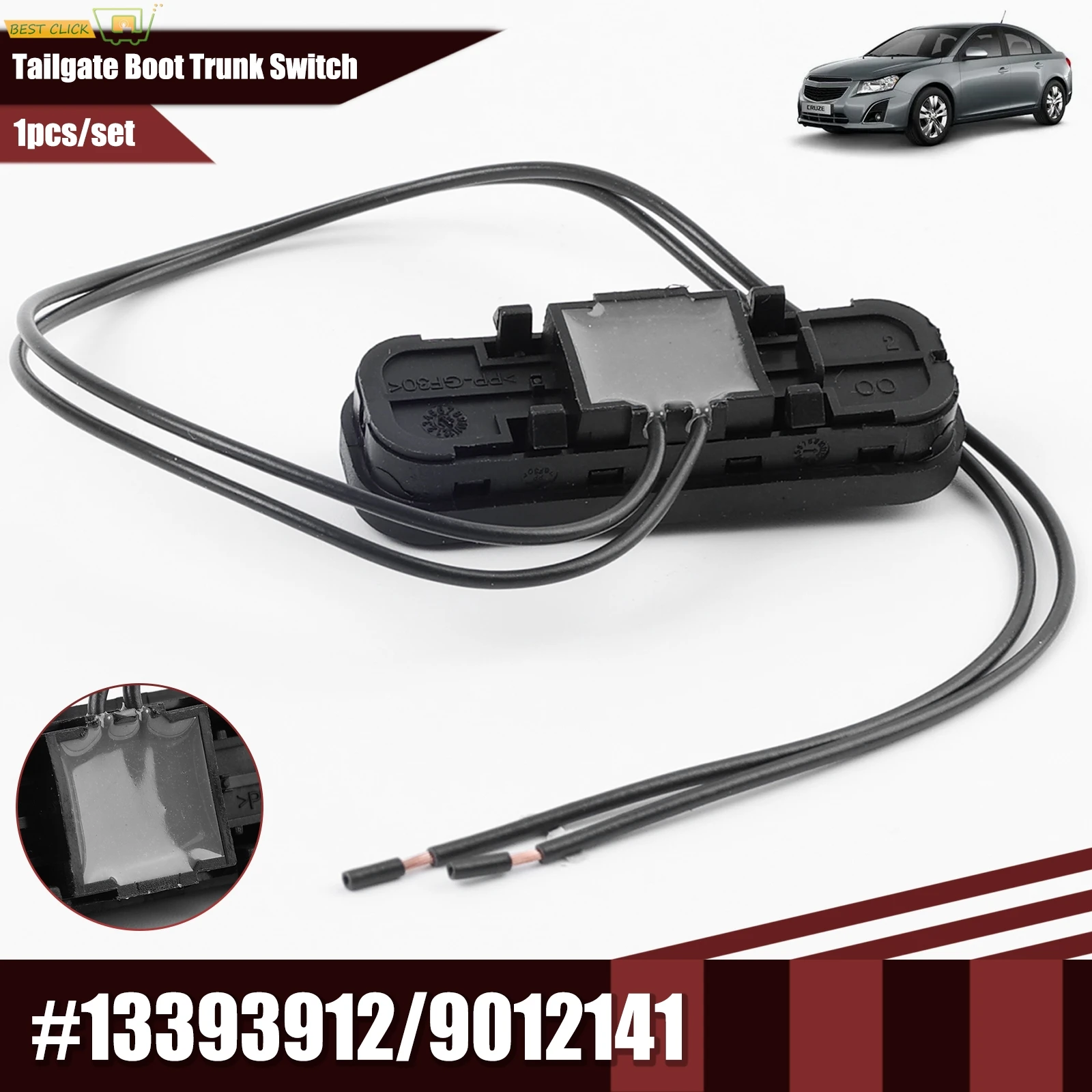 For Opel Vauxhall Insignia A Meriva Astra J Chevrolet Cruze Sedan 2009-14 13393912 9012141 Tailgate Boot Opening Release Switch