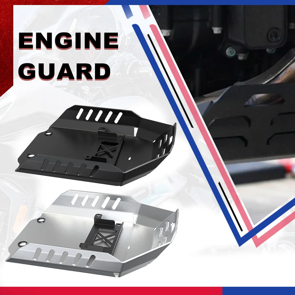 

For CFMOTO 800NK 800 NK NK800 2023-2024 Motorcycle Under Skid Plate Bottom Engine Chassis Protection Belly Pan Cover Guard