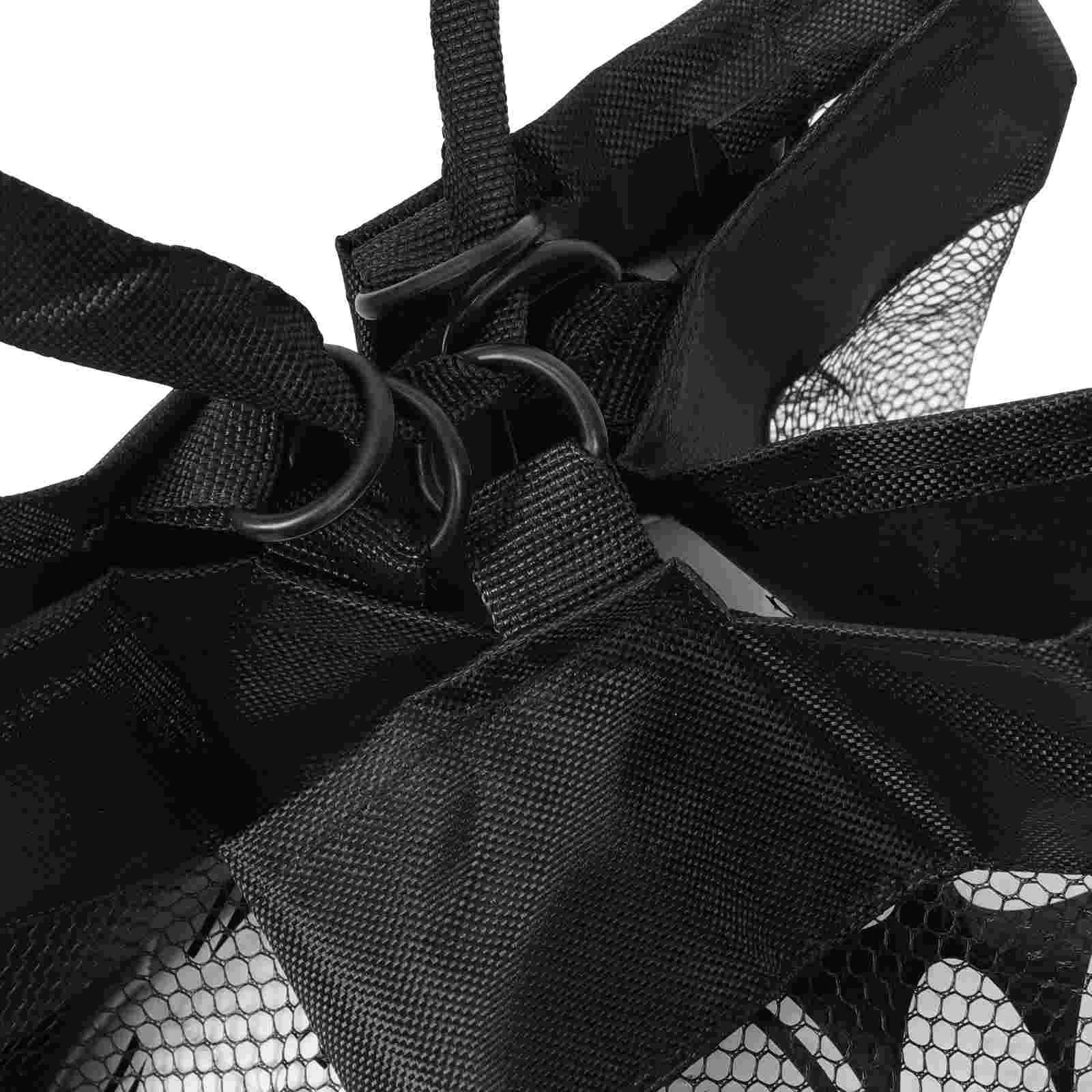 ทนทานผ้าฝ้ายกระเป๋าตาข่ายลูกบอลกีฬาคอนเทนเนอร์ผู้ถือบาสเกตบอลยิมฟุตบอลกระเป๋าวอลเลย์บอลอุปกรณ์การฝึกอบรมบาสเกตบอล