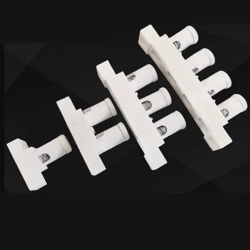 Ceramic terminal blocks Wiring porcelain base post Insulated high frequency porcelain base high temperature resistance