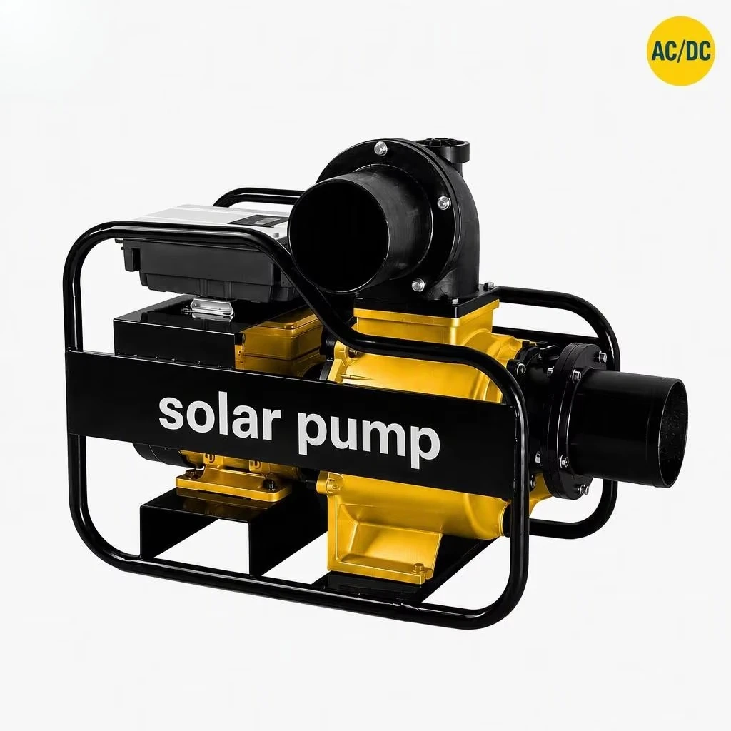High Flow DC Motor Solar Self-priming Pump Irrigation Garden Pond Livestock Water Tank Automatic Pumping System Fast Delivery