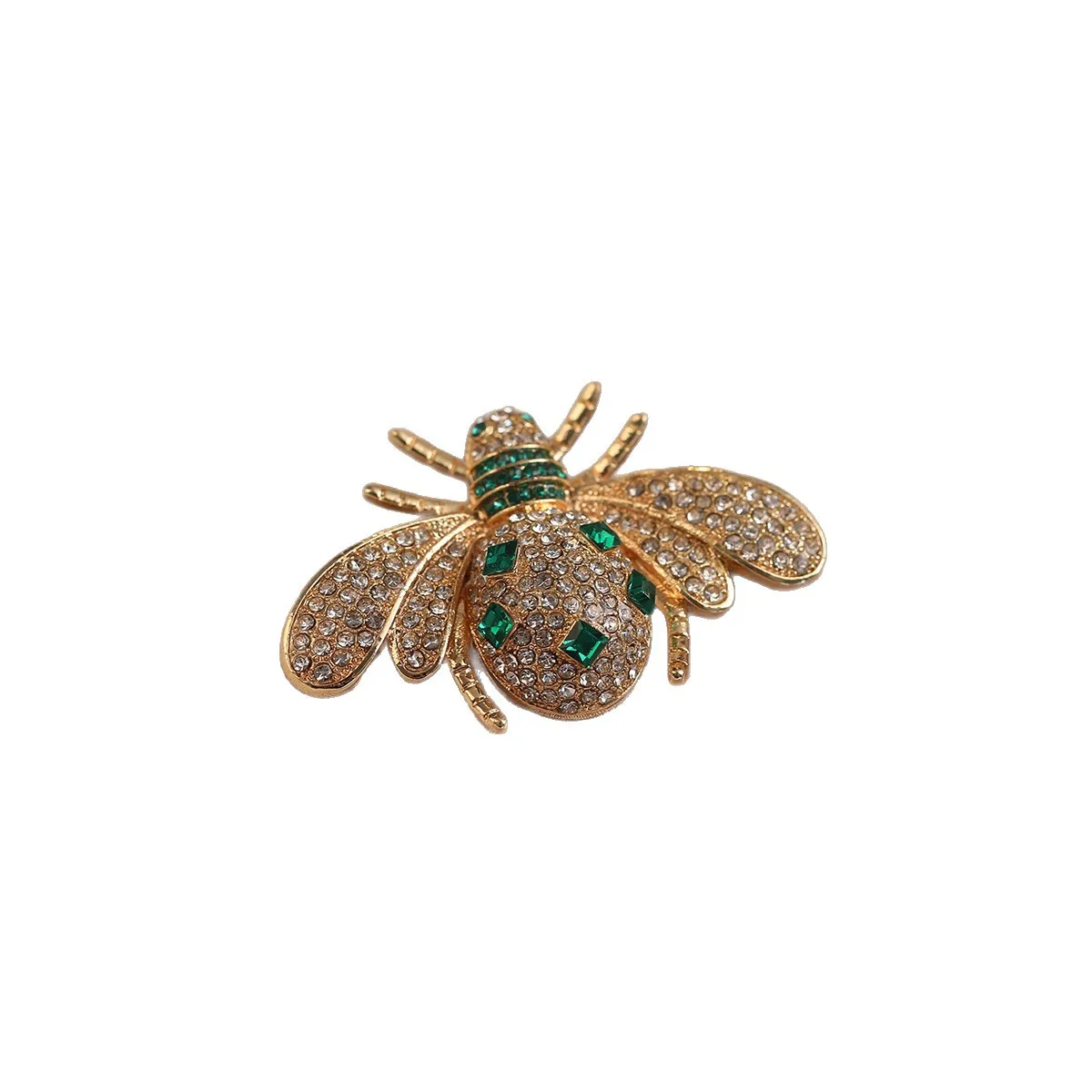 2PC new bee brooch high-end sense light luxury insect series high-end women's corsage coat personalized pin wholesale