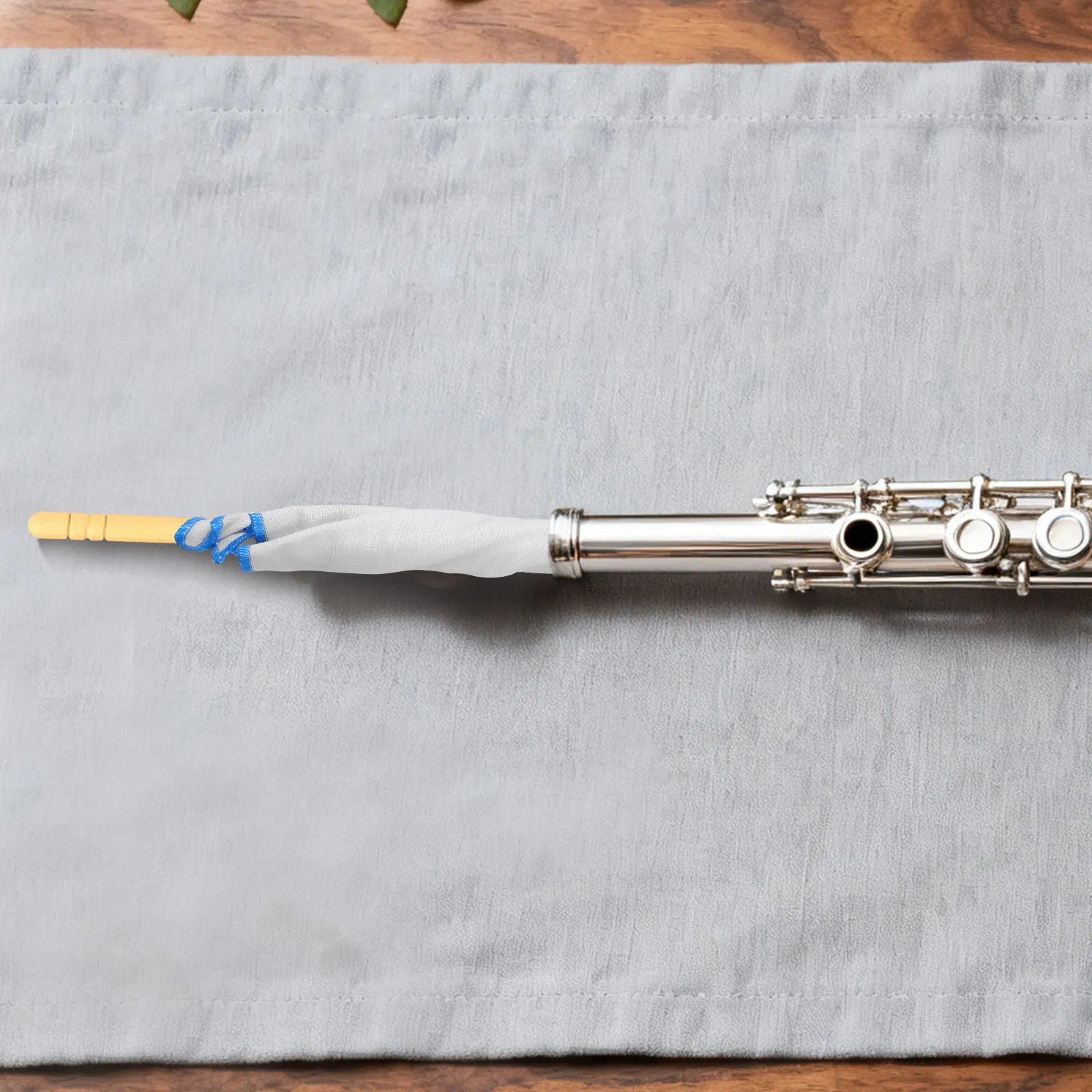 فلوت طويل تنظيف الملابس لينة الشاش النسيج أداة نظافة العالمي ساكس الكلارينيت الأنابيب الرعاية ممسحة الساكسفون تنظيف الملابس