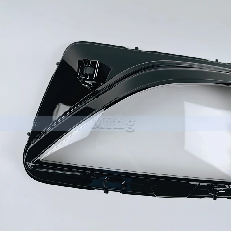 Front Bumper Headlight Cover Shell Shade Glass For Xpeng G6 2023-2024 Head Light Lampshade Transparent