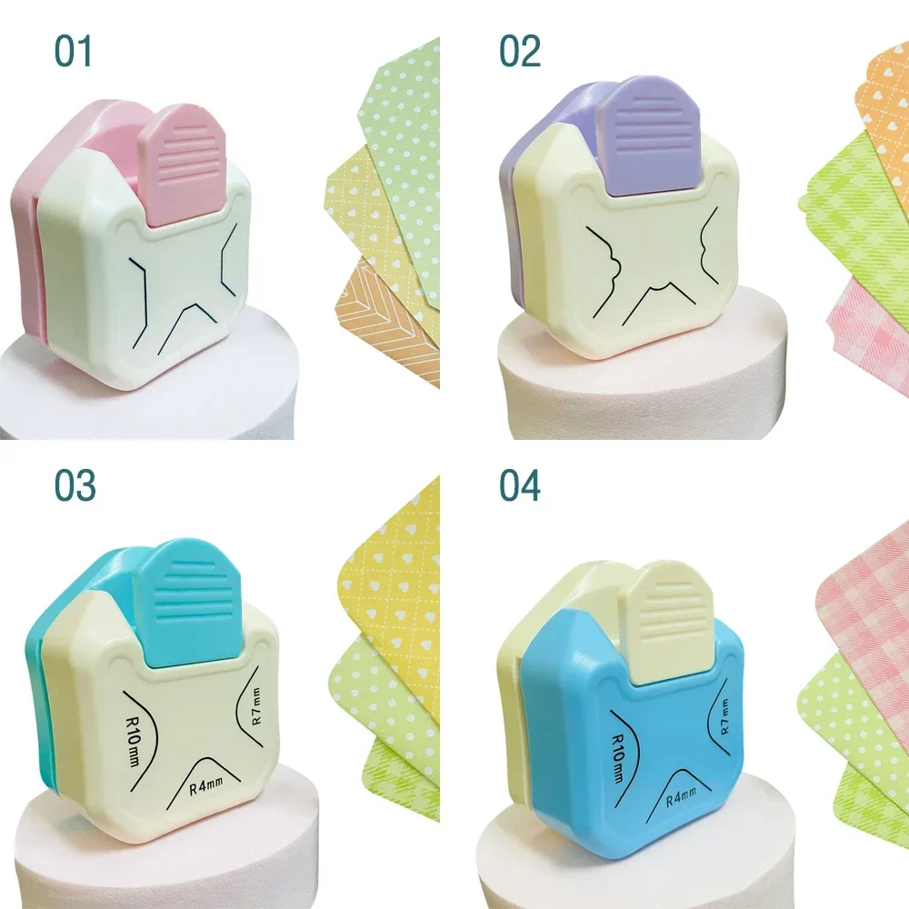 Mini Aparador De Canto Redondo, Novo Rounder De Canto, Cartão De Papel DIY, Planejador De Fotos, Suprimentos De Corte, Placa De Perfuração De 3