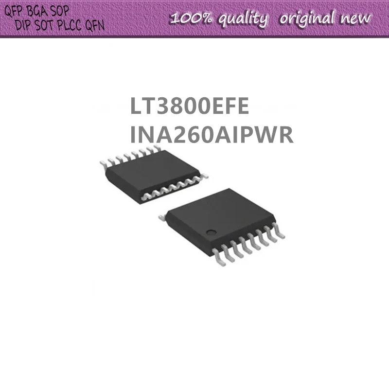 5Pcs/Lot LT3800EFE LT3800 INA260AIPWR INA260 I260AI TSSOP16