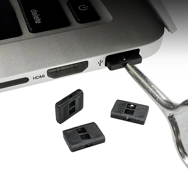 USB Safety Lock Removable Sealing Plug Blocking Dust Plug Hidden USB Port Lock Tool
