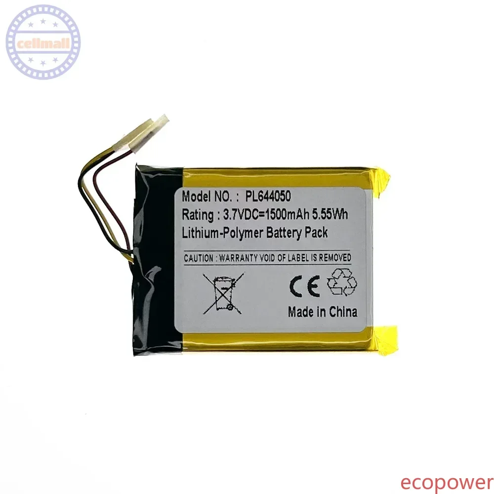 3.7V 1500mAh Brand New Battery PL644050  for HyperX Cloud Flight Cloud Alpha Cloud Flight S Wireless Headset Battery +Tools