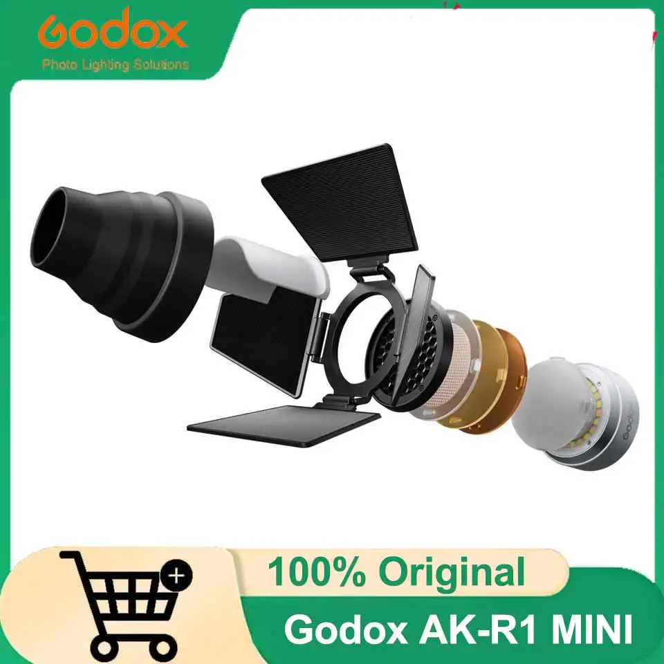 GODOX AK-R1 Mini KIT Magnetic Light Shaping Accessory Kit for A2 Flash