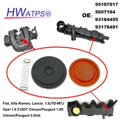 For Fiat Doblo Alfa 159 Romeo Lancia 1.9JTD-MTJ Opel Astra-H Signum 1.9 Z19DT Citroen Peugeot Valve Cover Repair PCV Kit 5607164