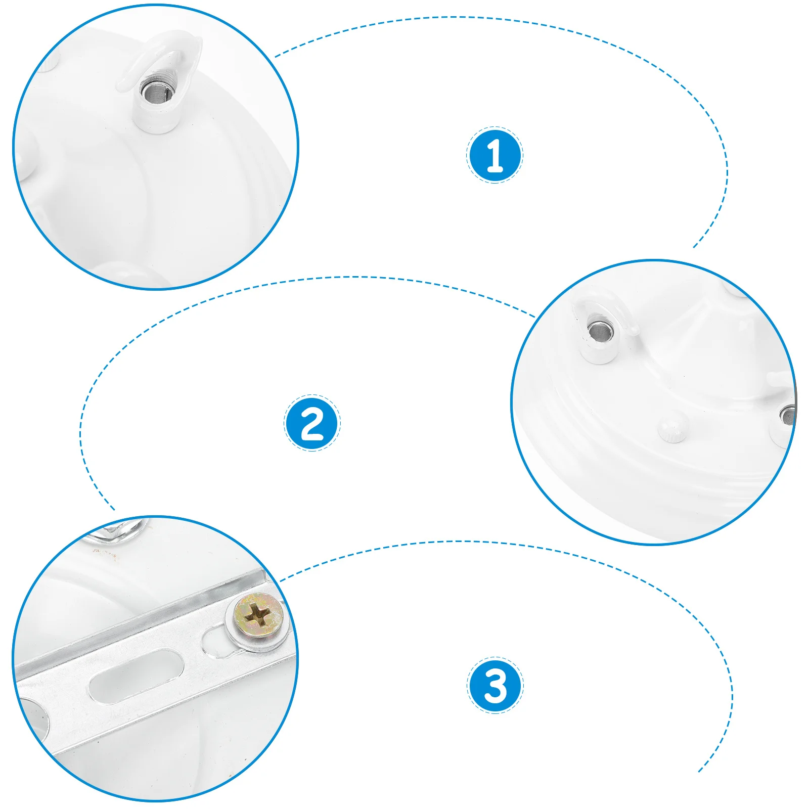 1 قطعة لوحة السقف الثريا مصباح هوك حامل دائم ضوء الرف لغرفة النوم المنزلية إضاءة ديكوريّة تركيبات تصاعد قوس