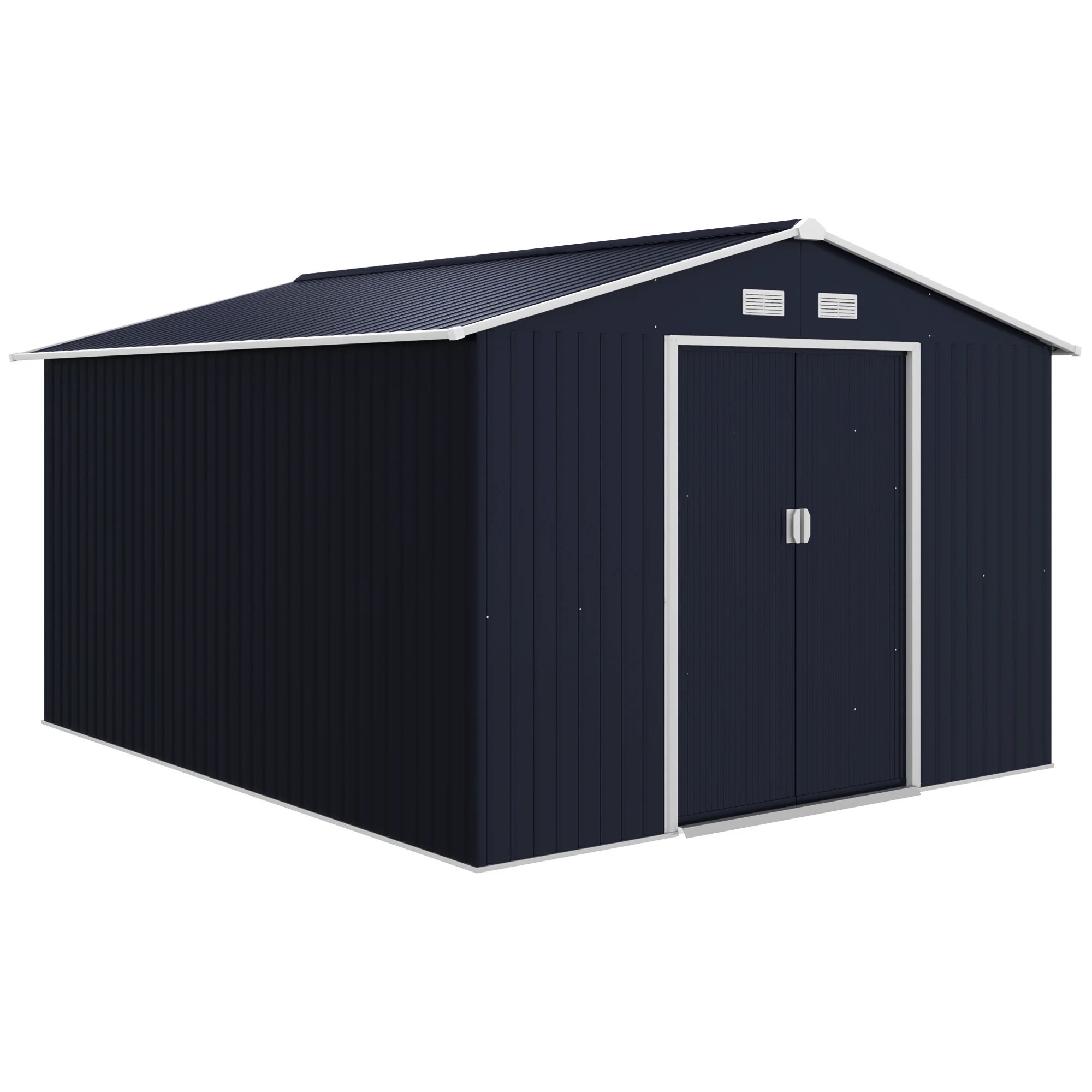 Caseta de Jardín con 2 Puertas