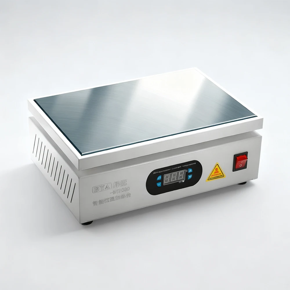 Plate-forme de préchauffage de table de plaque chauffante électronique de station de chauffage 0 ~ 400 ℃   Pour la réparation d'écran tactile LCD de téléphone BGA PCB SMD