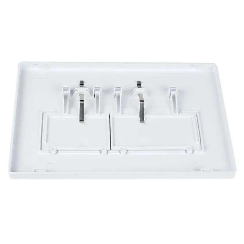 الأبيض المزدوج فلاشينغ المحرك المرحاض أزرار الضغط أخفى جدار جبل الدبابات فلوش لوحات استبدال جزء للحمام سيجما #3