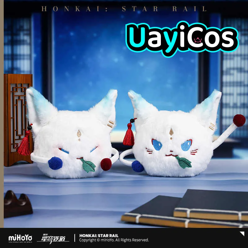 

Official Honkai: Star Rail Fox Feixiao Animal Monster Stuffed 14cm Plushies Plush Doll Clothes Bag Pendant Keychain Anime Toy Ki