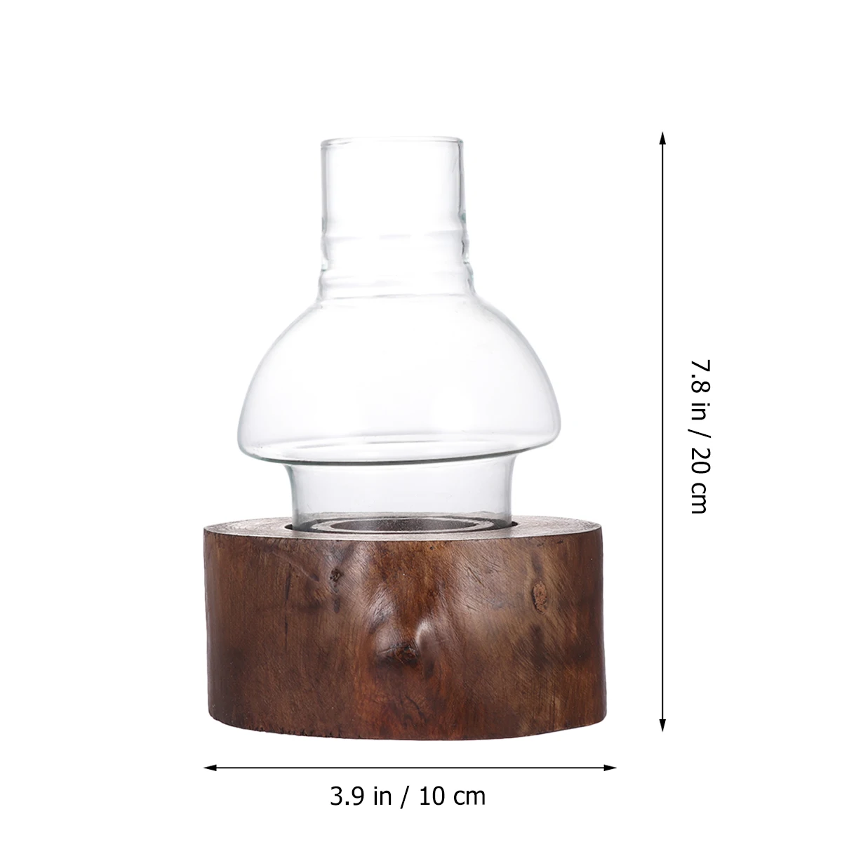 

1pc Wooden Candlestick Design Strong Tea Light Holders Table Decor Countryside Table Decor Style