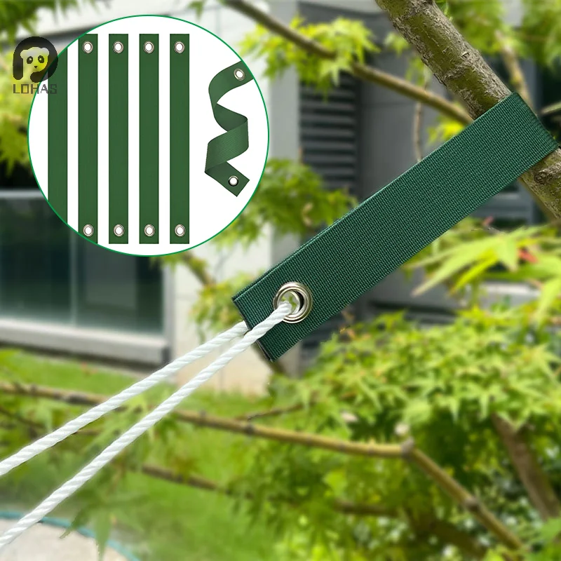 1/6Pcs Windproof Tree Belt Anti-Hurricane Stereotyped Nylon Fixed Strap Good Support Newly Planted Branch Belt Yard Accessory