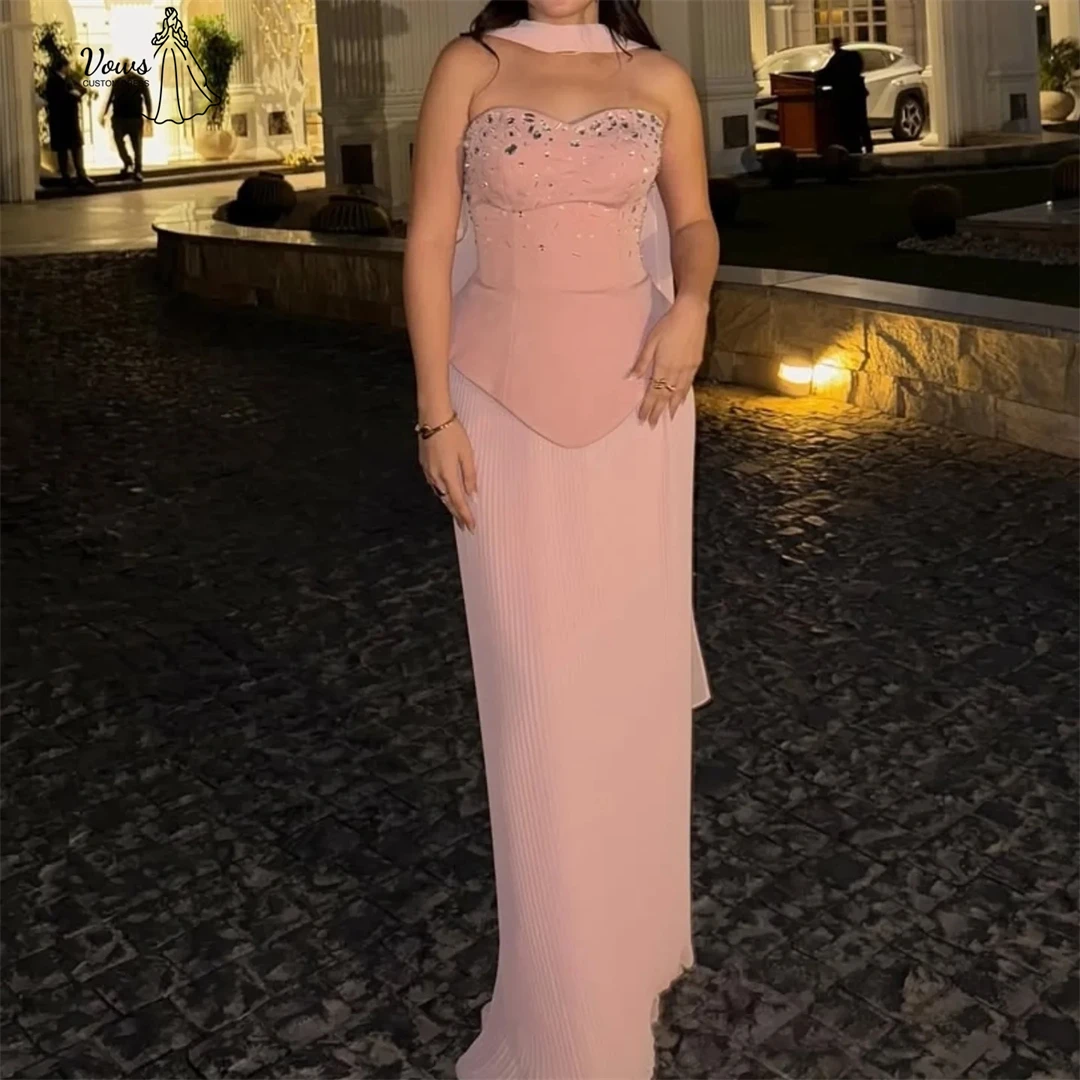 

Vows Line A Prom Gown Custom Made Luxury Prom Dresses 2025 Ribbon Elegant Women's Dresses for Wedding Party Dress Ball Gowns