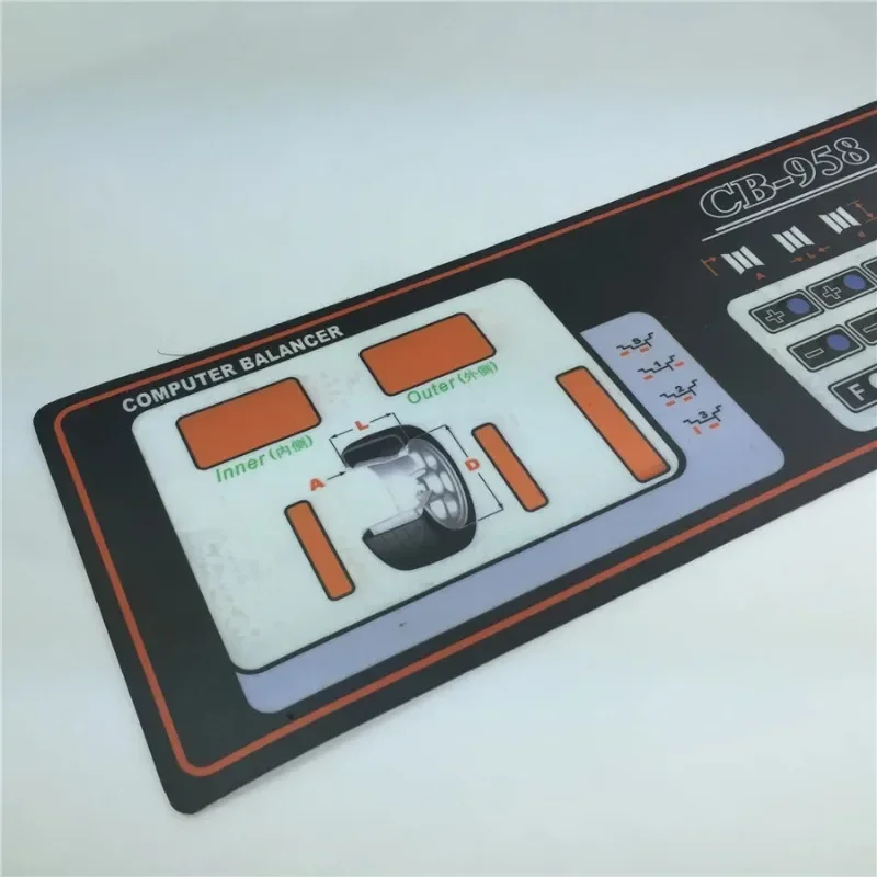 

Auto Parts Tire Balancing Machine Balancing Machine Accessories CB958 Key Sheet Panel (7-pin) Dismantling Photoelectric Sensor