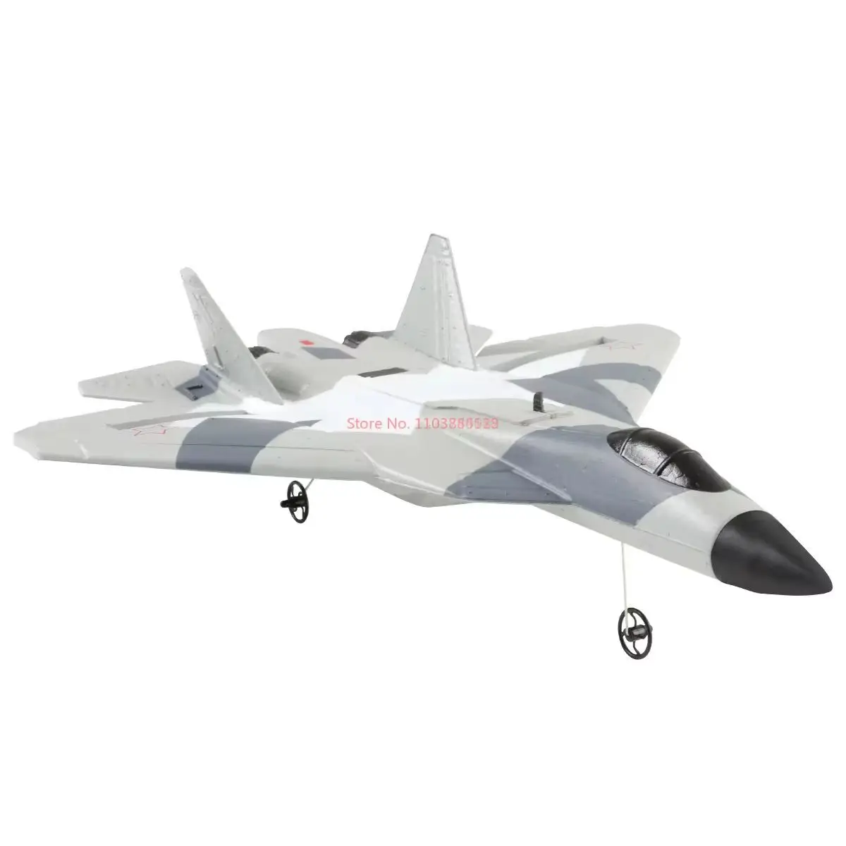 FX657 Fixed Wing Remote Control Glider Two Channel Su57 Real Foam Fighter Simulation Model Toy Festival Gift