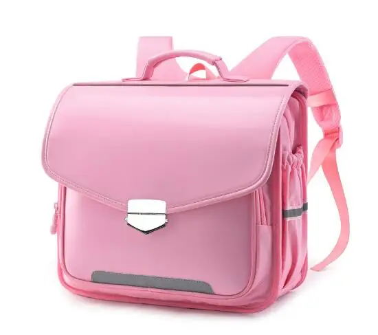 Mochilas escolares japonesas para niñas y niños, mochila ortopédica de PU, bolsas para libros, satchel de grado 1-3, mochila escolar japonesa para