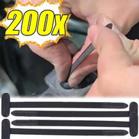 Car Nylon Cable Tie Buckle Clip Fender Trunk Panel Fastener Engine Guard Underbody Retainer Strap Set Universal Auto Repair Part